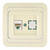 Makel Mimoza розетка компьютерная CAT5e крем 25035