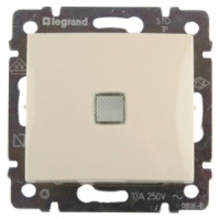 Legrand Valena Выключатель 1 кл. проходной с подсветкой кремовый 774326