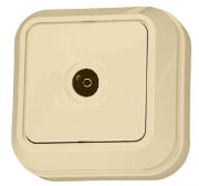 Makel SIVA USTU розетка TV крем 45207