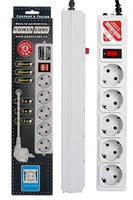 Power Cube сетевой фильтр 3 м 5 розеток