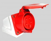 Розетка силовая 125 32А стац. 3Р+PE+N 380V. IP44