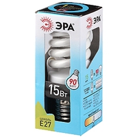 Эра лампа энергосберегающая F-SP 15W-Е14 холодная F-SP 842