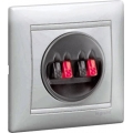 Legrand Valena Розетка аккустическая алюминий 770124