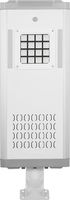 Светодиодный уличный фонарь консольный на солнечной батарее Feron SP2338 16W 6400K с датчиком движения, серый 32190