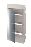 ABB Бокс в нишу Mistral IP41 36М зеленая прозрачная дверь 3 ряда (c клеммами) 1SLM004101A1207