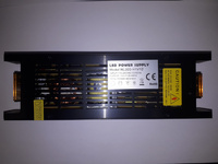 Блок питания 300W 12V 25A узкий Black LY-300