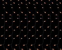 CL13 Гирлянда - занавес, 1600 LED 3300K, эффект стробов, 6*6м + 5м 26797