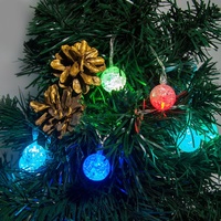 CL554 гирлянда "ледяные шарики" 10 LED, 0.9 м 26907
