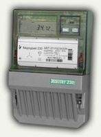 Электросчетчик Меркурий 230 АRТ-01 Р(Q)RSIN 5(60)А 220/380В многофункциональный трехфазный