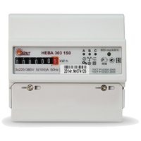 Электросчетчик Нева 303 1S0 220V 5(60)А МОУ ДИН