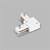 Feron LD1001 Коннектор угловой для шинопровода, белый, 10315 Feron LD1001 Коннектор угловой для шинопровода, белый, 10315