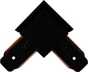 Feron LD1001 Коннектор угловой для шинопровода, черный, 10325