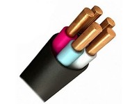 Кабель ВВГ 5x1,5 чёрный
