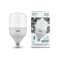 Лампа Gauss Elementary LED T120 E27 42W 3600lm 180-240V 4000K 63224