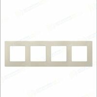 Legrand ETIKA Рамка 4-я крем 672514