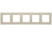 Legrand ETIKA Рамка 5-я крем 672515