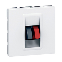 Legrand Mosaic Розетка акустическая для колонок 2 модуля белый 78751