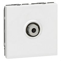 Legrand Mosaic Розетка TV проходная диаметр 9,52 "мама" белый 78781