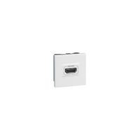Legrand Программа Mosaic Аудио- и видеорозетка HDMI 2 модуля белый 78768