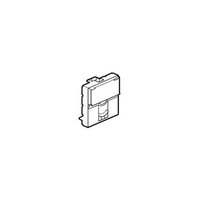Legrand Программа Mosaic Лицевая панель для информационных розеток для коннектора формата Keystone 2 модуля белый 78604