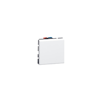 Legrand Программа Mosaic Промежуточный переключатель 2 модуля 10 AX белый 77021