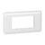 Legrand Программа Mosaic Рамка 4 модуля горизонтальная белый 78814 Legrand Программа Mosaic Рамка 4 модуля горизонтальная белый 78814