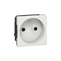 Legrand Программа Mosaic Розетка 2К правая 2 модуля белый 77110