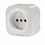 Legrand Quteo Розетка б/з белая 782210
