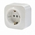 Legrand Quteo Розетка с/з белая 782211 Legrand Quteo Розетка с/з белая 782211