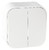 Legrand Quteo Выключатель 2 кл. белый 782202 Legrand Quteo Выключатель 2 кл. белый 782202