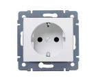 Legrand Valena Розетка с заземлением со шторкой белая 774421