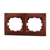 Lezard MIRA рамка 2-я горизонт вишня 0600-147
