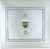 Lezard MIRA розетка ТF Серебро 1010-137 Lezard MIRA розетка ТF Серебро 1010-137