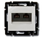 Legrand Valena Розетка компьютерная 2-я белая 774231