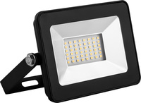 LL-902 Feron прожектор светодиодный 2835 SMD 20W IP65  AC220V/50Hz, черный с прозрачным стеклом 130x87x35 мм, цвет свечения зеленый, 32210
