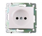 Legrand Valena Розетка 1я б/з белая 774416
