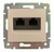 Legrand Valena Розетка TF+Компьютер крем 774180 Legrand Valena Розетка TF+Компьютер крем 774180