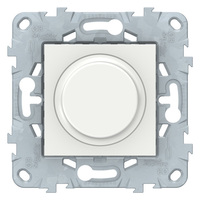 NU551418 UNICA NEW LED СВЕТОРЕГУЛЯТОР повор-наж, универсальный 5-200Вт, БЕЛЫЙ