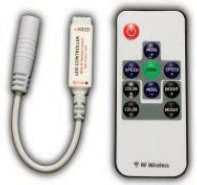 Одноцветный миниконтроллер с RF ПДУ 6А 144Вт пульт LEDS POWER 021636 (17539)