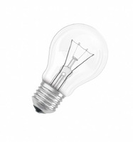 Osram лампа накаливания ЛОН Е27 60W 220V прозрачная