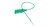 Пломба пластиковая номерная 220 мм зеленая Пломба пластиковая номерная 220 мм зеленая