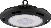 Прожектор типа НЛО AL1001 "High bay" 2835 SMD 100W 120° 6400K IP44 AC220-240V/50Hz,черный 280*91мм