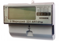 Счетчик электроэнергии Меркурий 231ART-01 Ш 5-60А; 3*230/400В (к.т.1,0/2,0; оптопорт; ЖКИ; DIN)