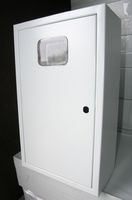 Щит металлический ЩРУ 3Н12 500х300х155 с окном под 3ф. счетчик, IP31