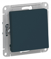 Schneider Electric ATLAS DESIGN 1-клавишный ПЕРЕКЛЮЧАТЕЛЬ, сх.6, 10АХ, механизм, ИЗУМРУД ATN000861