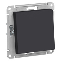 Schneider electric ATLAS DESIGN AQUA 1-клавишный ПЕРЕКЛЮЧАТЕЛЬ IP44, сх.6, 10АХ, механизм, КАРБОН ATN441061