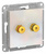 Schneider Electric ATLAS DESIGN АУДИОРОЗЕТКА двухместная, ЖЕМЧУГ ATN000487 Schneider Electric ATLAS DESIGN АУДИОРОЗЕТКА двухместная, ЖЕМЧУГ ATN000487