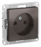 Schneider Electric ATLAS DESIGN РОЗЕТКА без заземления, 16А, механизм, МОККО ATN000641