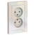 Schneider Electric ATLAS DESIGN РОЗЕТКА двойная без заземления,16А, в сборе, ЖЕМЧУГ ATN000420 Schneider Electric ATLAS DESIGN РОЗЕТКА двойная без заземления,16А, в сборе, ЖЕМЧУГ ATN000420