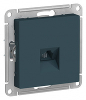 Schneider Electric ATLAS DESIGN РОЗЕТКА телефонная RJ11, механизм, ИЗУМРУД ATN000881